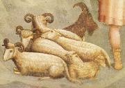 Giottino, Detail of Birth of Christ